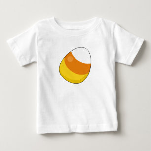 Halloween Candy Corn Baby T-Shirt