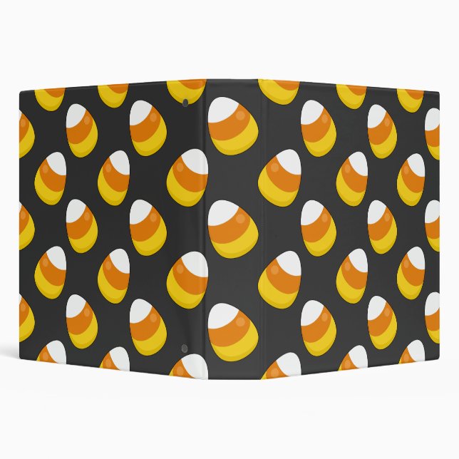 Halloween Candy Corn Binder (Background)