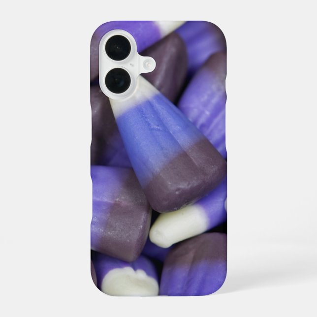 Halloween Candy Corn iPhone 16 Case (Back)