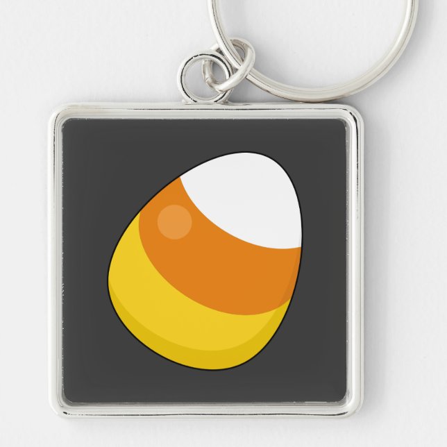 Halloween Candy Corn Keychain (Front)