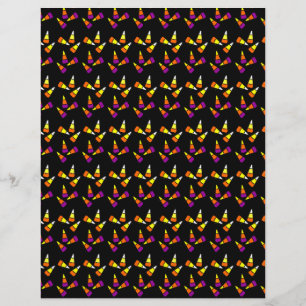 Halloween Candy Corn Paper