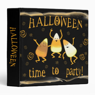 Halloween Candy Corn Photo / Scrapbook Binder