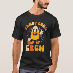 Halloween Candy Corn Squad Team Candy Corn Crew Ha T-Shirt