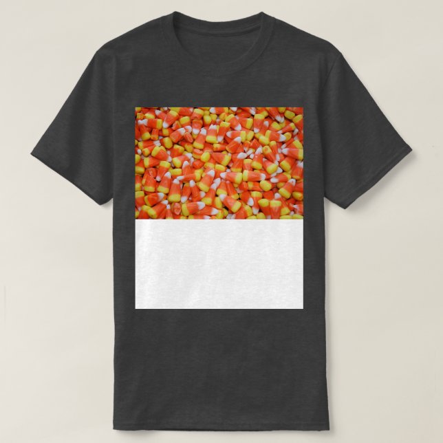 Halloween Candy Corn T-Shirt (Design Front)