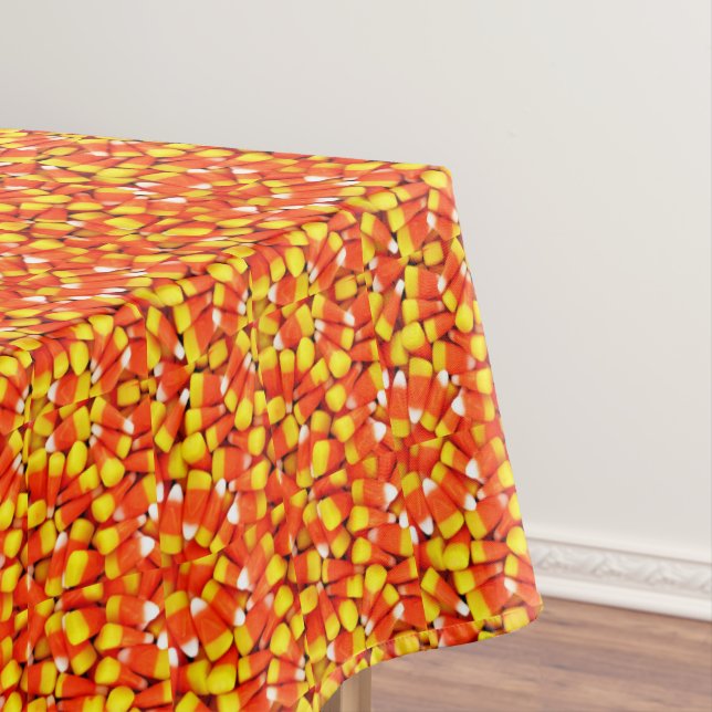 HALLOWEEN CANDY CORN tablecloth (In Situ)