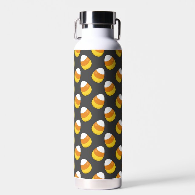 Halloween Candy Corn Water Bottle (Front)