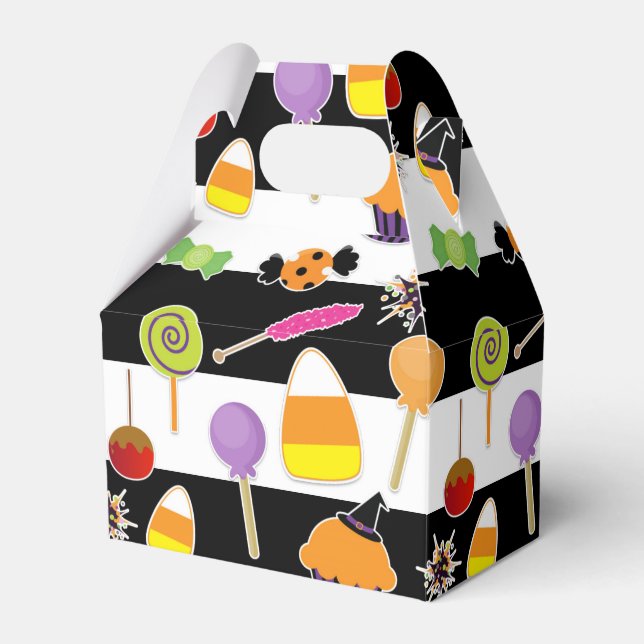 Halloween Candy Costume Party Favour Treat Box (Front Side)