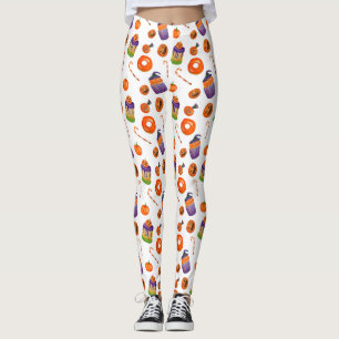 Halloween Candy Cupcake Leggings   Fête du costume