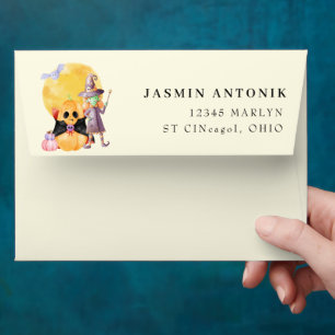 Halloween Candy Envelope