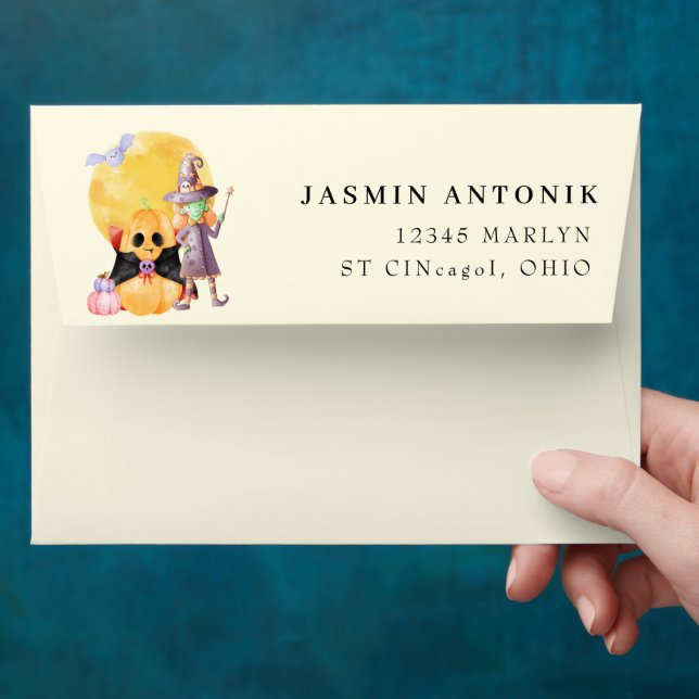 Halloween Candy Envelope (Hand)