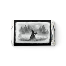 Halloween Candy Favours Witch Black