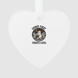 Halloween Candy Frights Night Ornament