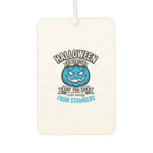 Halloween Candy From Strangers Vintage Pumpkin Des Air Freshener