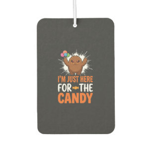 Halloween Candy Monster Quote Design Air Freshener