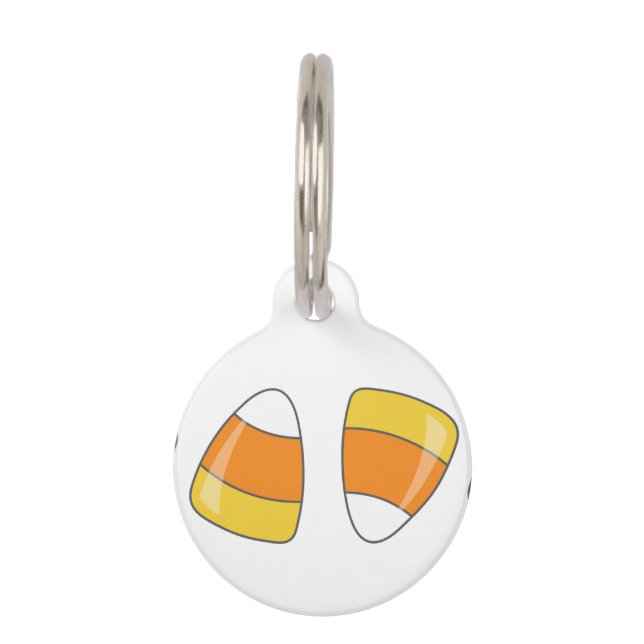 Halloween Candy Pet Tag (Front)