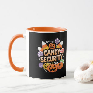 Halloween Candy Security Mug