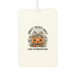 Halloween Candy Shirt Cute Monster Treat Design_1 Air Freshener