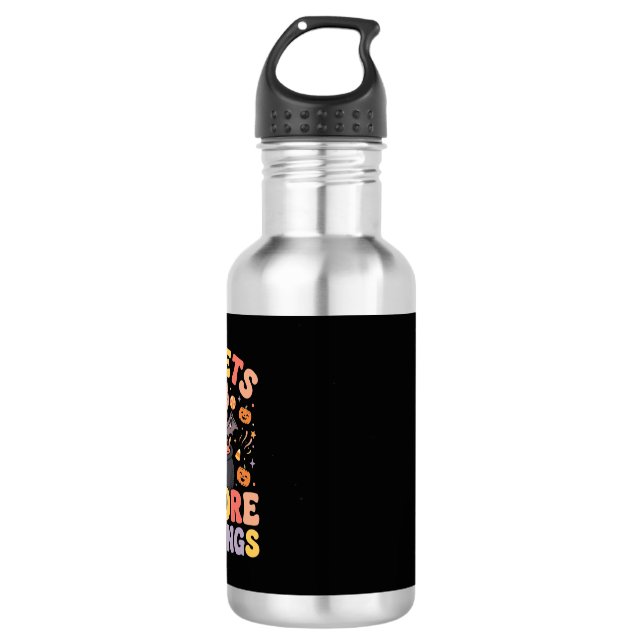 Halloween Candy Sibling Swap 532 Ml Water Bottle (Front)