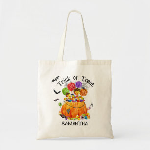 Halloween Candy Trick or Treat Budget Tote Bag