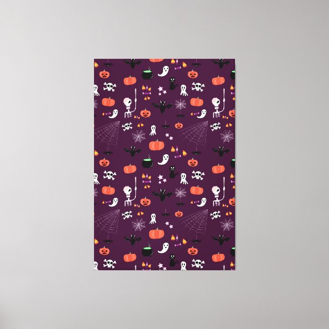 Halloween Canvas Print (Front)