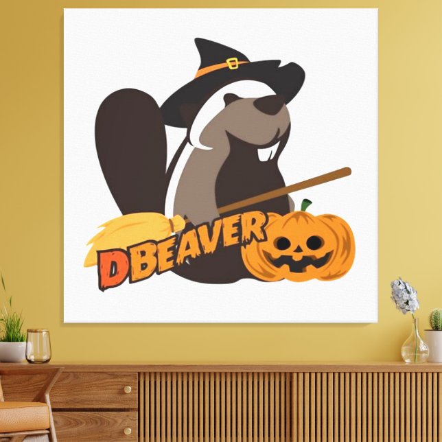 Halloween  canvas print (Insitu(LivingRoom))