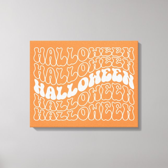 Halloween Canvas Print (Front)