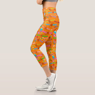 Halloween Capri Leggings