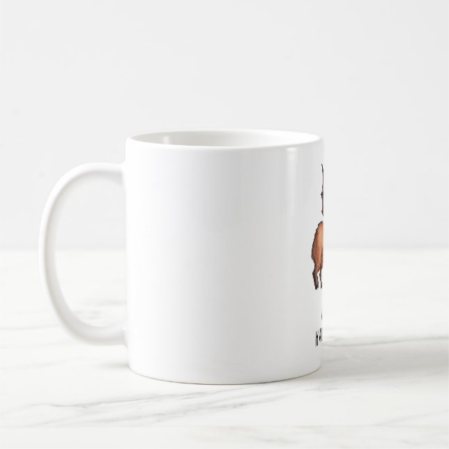 Halloween Capybara Coffee Mug (Left)