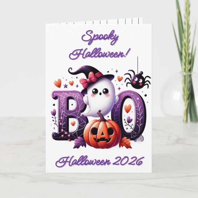 Halloween Card (Front)