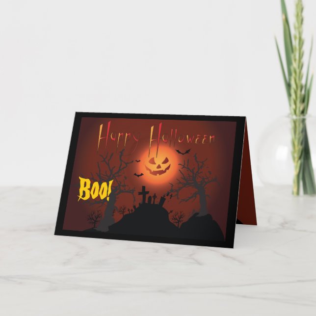 Halloween Card (Front)