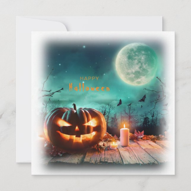 Halloween card (Front)
