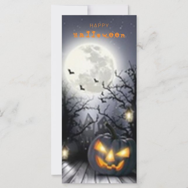 Halloween card (Front)