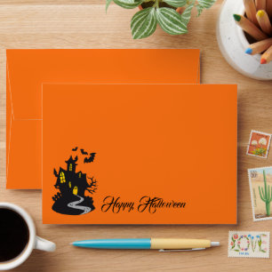 Halloween Card Envelope 