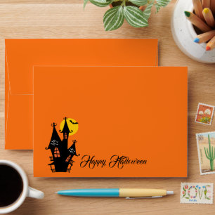 Halloween Card Envelope 