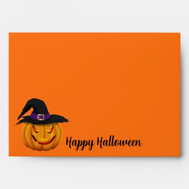 Halloween Card Envelope  (Front)