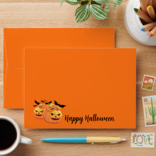 Halloween Card Envelope 