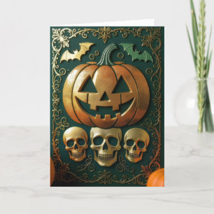 Halloween Card, Happy Halloween, Happy Halloween,  Thank You Card