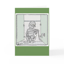 Halloween Card: Mummy