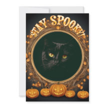 Halloween card. Stay spooky!
