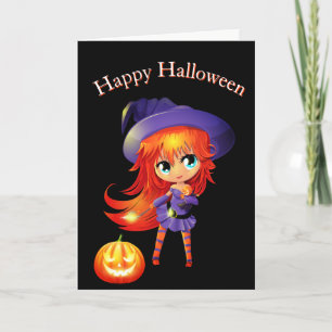 Halloween Card-Witch Card