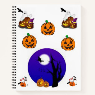 Halloween Carnet spirale