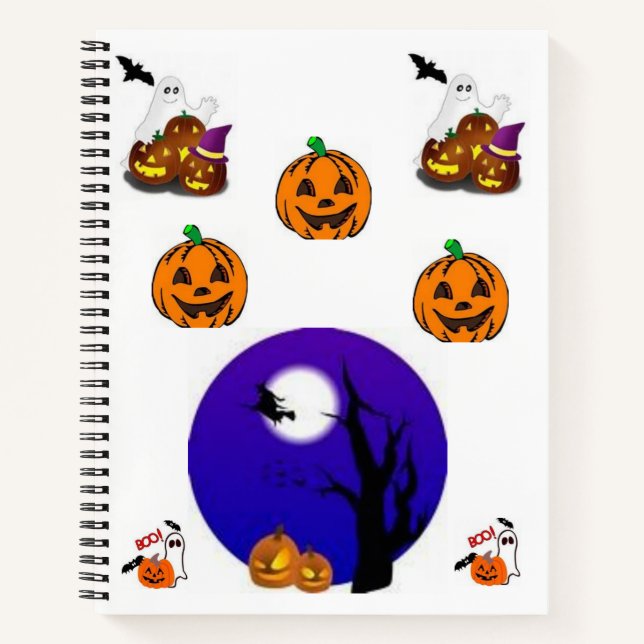 Halloween Carnet spirale (Devant)