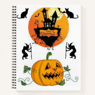 Halloween Carnet spirale