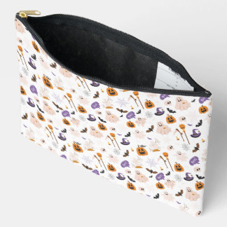 Halloween Cartoon Pattern Accessory Pouch