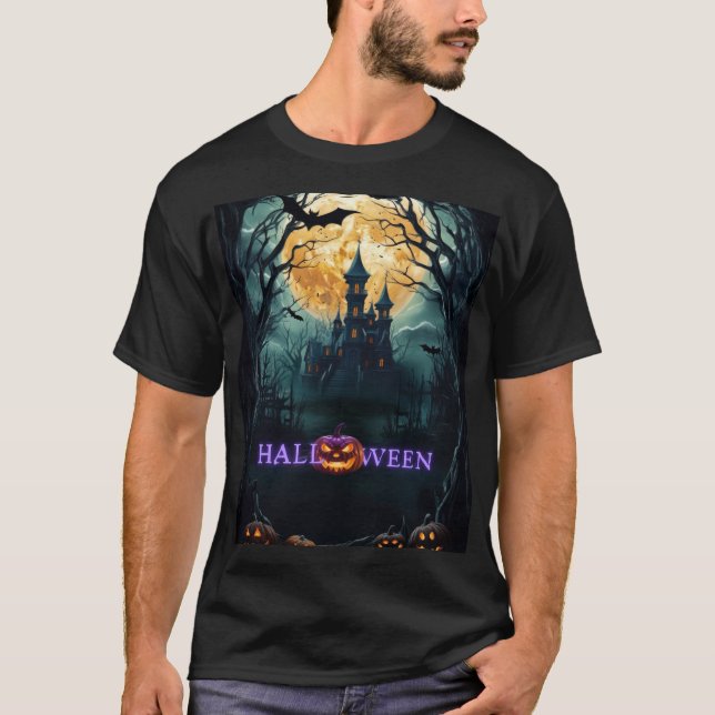 Halloween castell T-Shirt (Front)