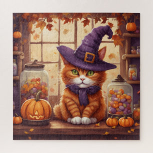 halloween cat #4 puzzle