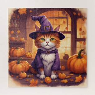 halloween cat #8 puzzle