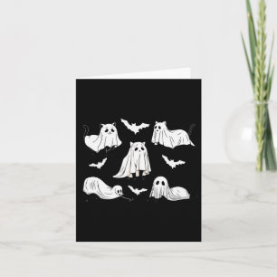 Halloween Cat Black Cat Halloween Scary Cat Angry  Card