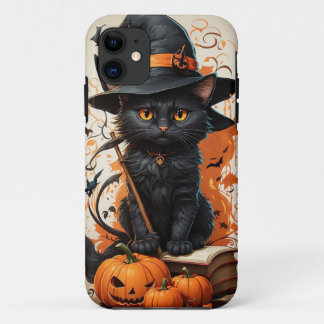 Halloween Cat iPhone 11 Case