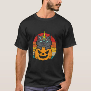 Halloween Cat, Cat Lover, Black Cat, Boo, Funny Ha T-Shirt